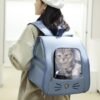 Ibenzoa® Draagbare en ademende rugzak voor kleine honden en katten tot 10 kg