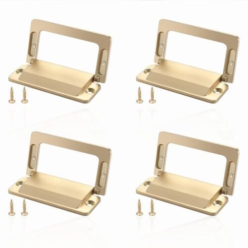 Unyqoos® Set van vier stijlvolle gouden kastgrepen voor moderne inrichting Unyqoos® Set van vier stijlvolle gouden kastgrepen voor moderne inrichting