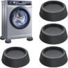 Ibenzoa® Vierdelige set trillingsdempers voor stille en stabiele wasmachines