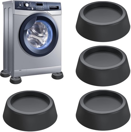 Ibenzoa® Vierdelige set trillingsdempers voor stille en stabiele wasmachines