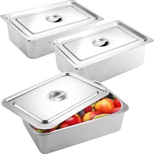 Ibenzoa® set roestvrijstalen met deksel voor gebruik