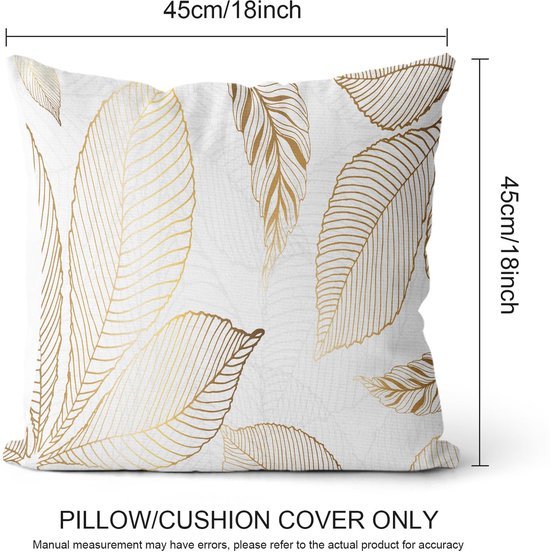 Ibenzoa® Set van twee kleurrijke kussenhoezen met bloemenpatroon en ritssluiting