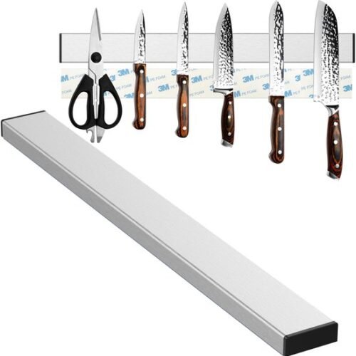 Ibenzoa® Zelfklevende magnetische messenstrip van 30 cm voor een georganiseerde keuken