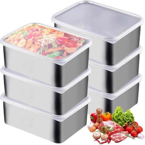 Ibenzoa® Set van 6 roestvrijstalen met