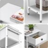 Unyqoos® Moderne multifunctionele bijzettafel met lade voor elke kamer in huis