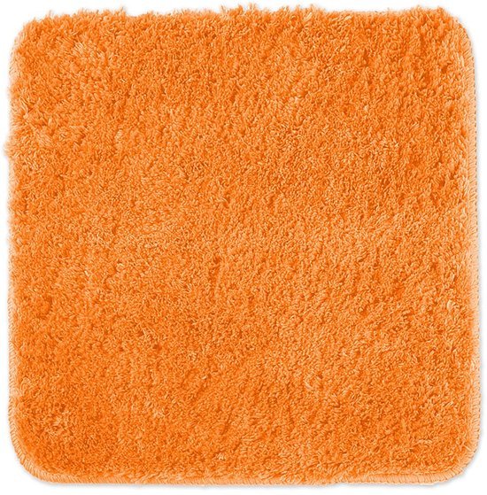 Ibenzoa® Comfortabele en Veilige Antislip Badmat in Oranje voor Moderne Badkamers
