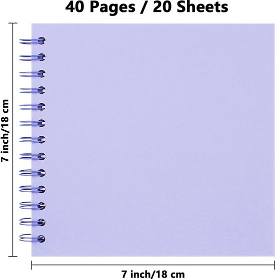 Ibenzoa® Creatief scrapbook fotoboek voor persoonlijke herinneringen en cadeau-ideeën