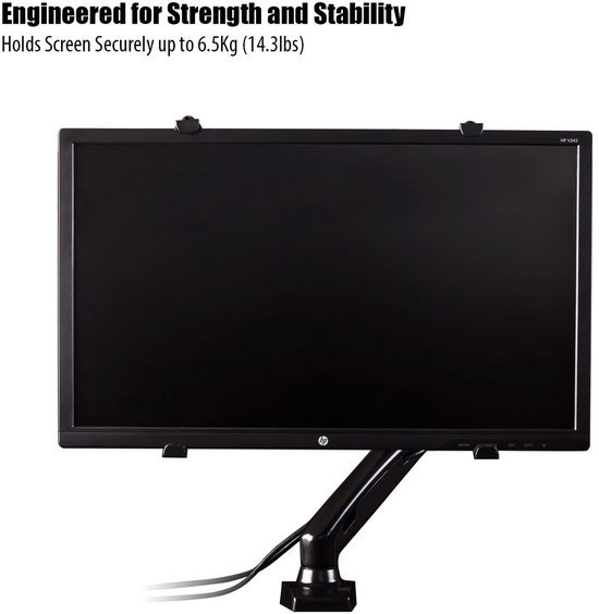 Ibenzoa® Universele adapter voor monitorarmen voor niet-VESA schermen van 17 tot 27 inch