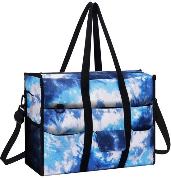 Ibenzoa® Ruime en Waterdichte Reistas met Meerdere Vakken voor Dames en Heren