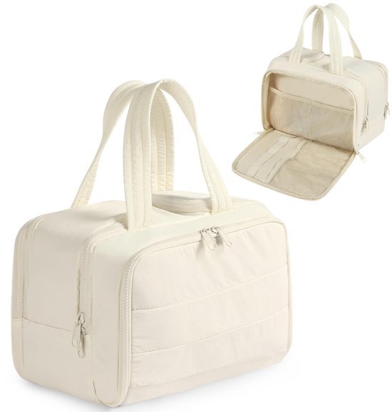 Ibenzoa® Ruime en veelzijdige toilettas voor georganiseerde reiservaringen Ibenzoa® Ruime en veelzijdige toilettas voor georganiseerde reiservaringen