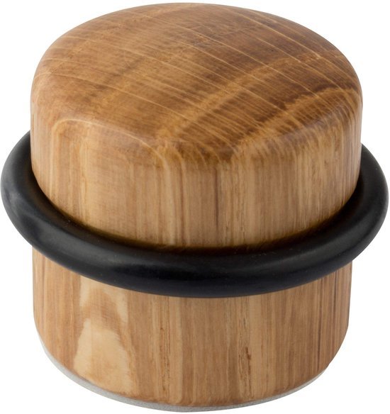 Ibenzoa® Set van 2 Zelfklevende Deurbuffers in Eikenhout voor Vloerbescherming