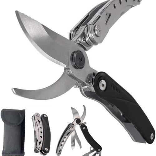 Ibenzoa® Multifunctioneel Tuingereedschap met 7-in-1 Functies voor Onderhoud en Kamperen