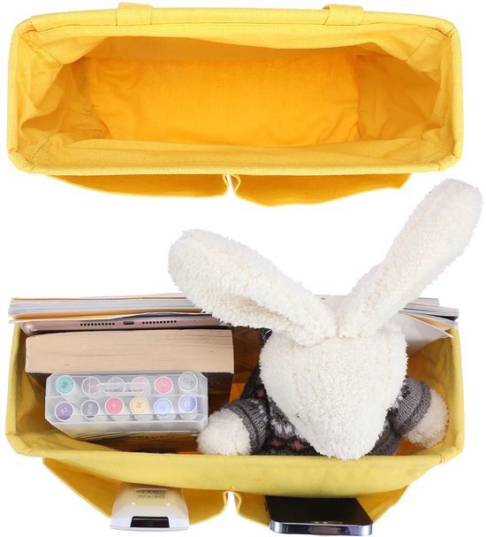 Ibenzoa® Praktische nachtkast organizer met meerdere zakken en verstelbare bevestiging