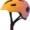 Unyqoos® Veilige en verstelbare kinderhelm voor fietsen en skaten in oranje kleur