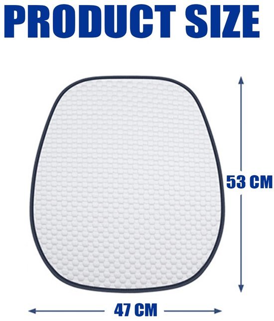 Ibenzoa® Set van twee comfortabele antislip autostoelkussens voor voorstoelen Ibenzoa® Set van twee comfortabele antislip autostoelkussens voor voorstoelen