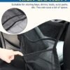 Ibenzoa® Elastisch opbergnet voor auto tussen voorstoelen voor georganiseerde opslag