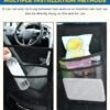 Ibenzoa® Elastisch opbergnet voor auto tussen voorstoelen voor georganiseerde opslag