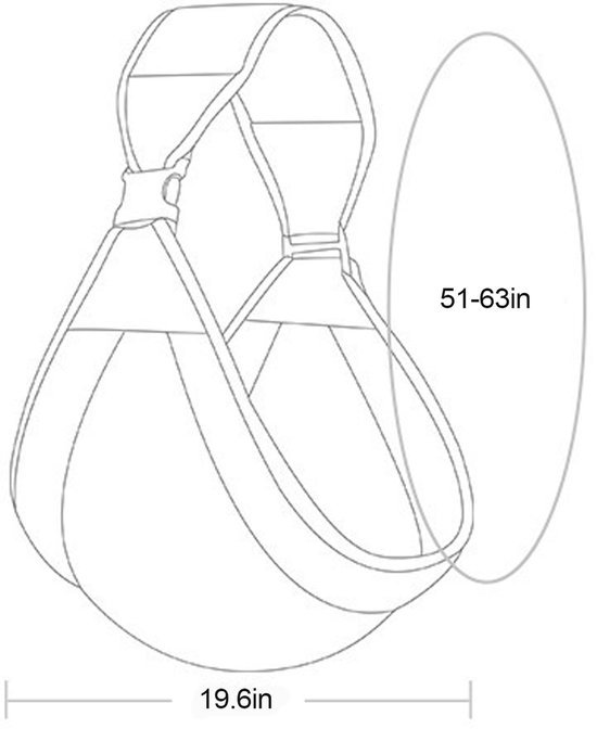 Ibenzoa® Verstelbare en ademende draagdoek voor pasgeborenen en peuters tot 20 kg Ibenzoa® Verstelbare en ademende draagdoek voor pasgeborenen en peuters tot 20 kg