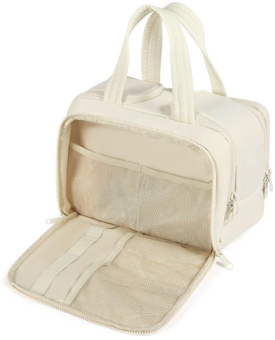 Ibenzoa® Ruime en veelzijdige toilettas voor georganiseerde reiservaringen Ibenzoa® Ruime en veelzijdige toilettas voor georganiseerde reiservaringen