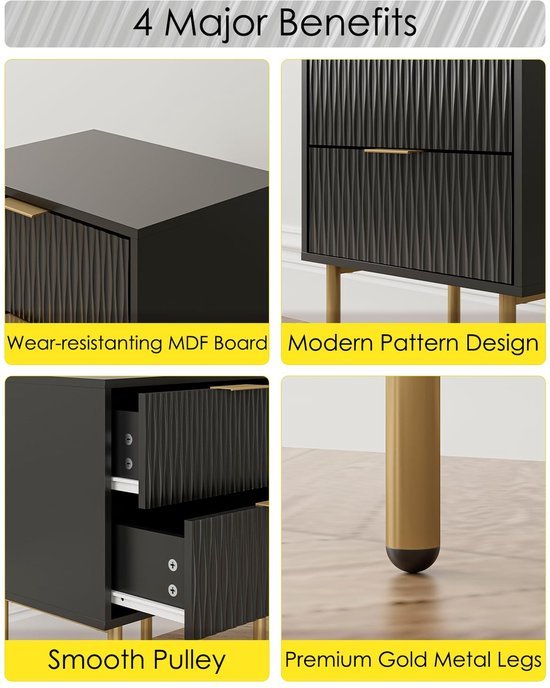 Unyqoos® nachtkastje met voor elke