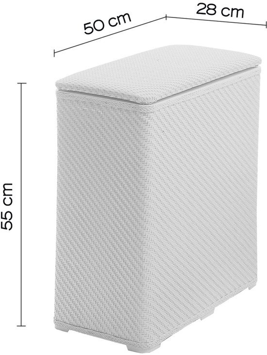 Ibenzoa® kunststof wasmand voor