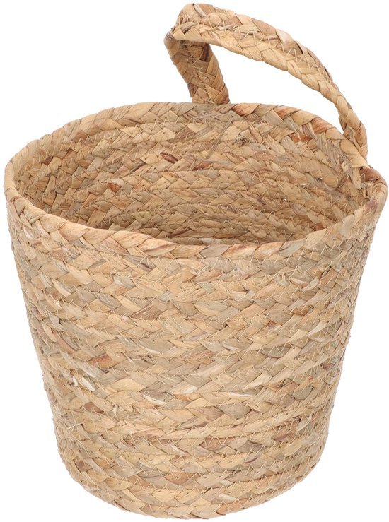 Ibenzoa® Decoratieve en multifunctionele hangende mand van zeegras voor thuisgebruik