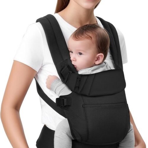 Ibenzoa® Ergonomische en lichte babydrager voor pasgeborenen van 3-25 kg