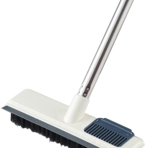 Unyqoos® Telescopische 2-in-1 Schrobborstel met Schraper voor Diverse Reinigingsklussen