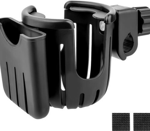 Unyqoos® Universele 360 graden verstelbare bekerhouder met telefoonhouder voor onderweg Unyqoos® Universele 360 graden verstelbare bekerhouder met telefoonhouder voor onderweg