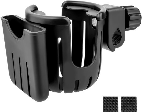 Unyqoos® Universele 360 graden verstelbare bekerhouder met telefoonhouder voor onderweg