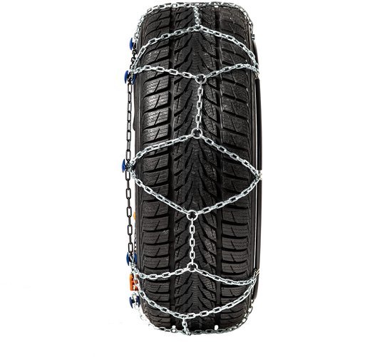 Unyqoos® Compacte sneeuwkettingen voor diverse bandenmaten met gemakkelijke montage