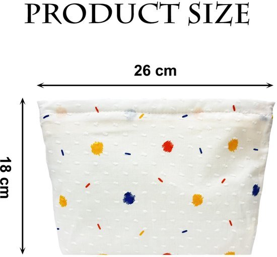 Ibenzoa® Handige en stijlvolle make-up tas voor reizen en dagelijks gebruik