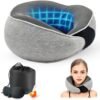 Unyqoos® Ergonomisch nekkussen met traagschuim en accessoires voor comfortabel reizen Unyqoos® Ergonomisch nekkussen met traagschuim en accessoires voor comfortabel reizen