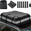 Unyqoos® waterdichte opvouwbare dakkoffer met antislipmat en cijferslot voor alle voertuigen
