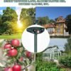 Unyqoos® Duivenverjager, Vogelverschrikker met Bewegingssensor voor Tuin en Terras, Oplaadbaar via Zonne-energie