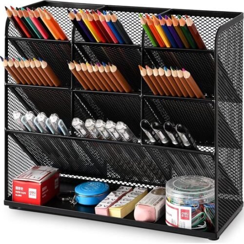 Unyqoos ® Bureau Organizer met Uitzonderlijke Capaciteit voor Kantoor en Thuisgebruik, Multifunctionele Opslagoplossing Unyqoos ® Bureau Organizer met Uitzonderlijke Capaciteit voor Kantoor en Thuisgebruik, Multifunctionele Opslagoplossing