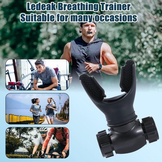 Unyqoos® Draagbare ademtrainer voor verbeterde longcapaciteit en ademcontrole