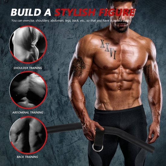 550x550-10046.jpg Unyqoos® Stalen fitnessstang voor veelzijdige arm- en rugspieroefeningen thuis