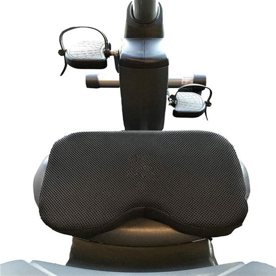 Unyqoos® Comfortabel zitkussen met memory foam voor indoor roeitoestellen