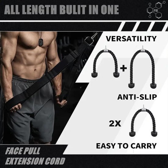 550x550-10149.jpg Unyqoos® Verstelbaar trainingskoord voor fitness en bodybuilding met extra grip