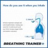 Unyqoos® Compact fitnessapparaat voor ademtraining en verbetering van longcapaciteit