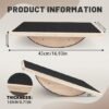 Unyqoos® Houten Evenwichtstrainer voor Verbetering van Balans en Rompstabiliteit