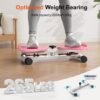 Unyqoos® Draaibaar fitnessbord met weerstandsbanden voor complete lichaamstraining