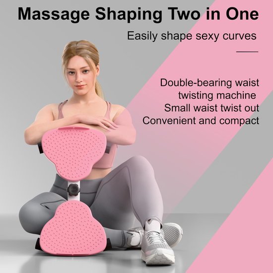 Unyqoos® Draaibaar fitnessbord met weerstandsbanden voor complete lichaamstraining