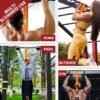 Unyqoos® Complete set voor krachttraining met verstelbare weerstandsbanden en voetsteunen
