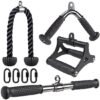 Unyqoos® Complete Kabelmachine Accessoires Set voor Thuisgym - Geschikt voor Diverse Fitnessoefeningen
