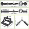 Unyqoos® Complete Kabelmachine Accessoires Set voor Thuisgym - Geschikt voor Diverse Fitnessoefeningen