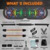 Unyqoos® Complete en Draagbare Fitnessset voor Thuis met Push-upbord en Weerstandsbanden