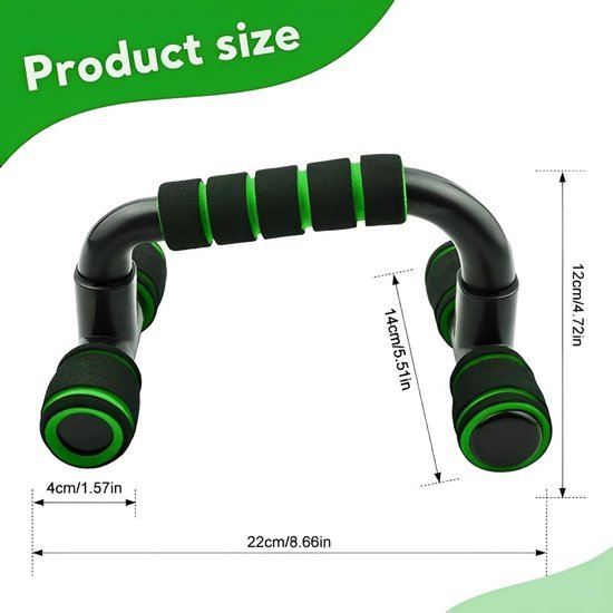 Unyqoos® Push-up grepen voor veelzijdige spier- en krachttraining thuis