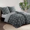 Unyqoos® Stijlvol en Comfortabel Katoenen Beddengoed met Geometrisch Patroon en Ritssluiting voor Elke Seizoen
